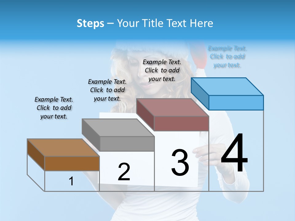 Santa Hand Lovely PowerPoint Template