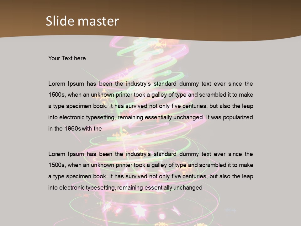 Merry Graphic Shine PowerPoint Template
