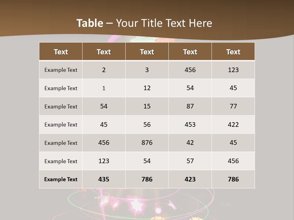 Merry Graphic Shine PowerPoint Template