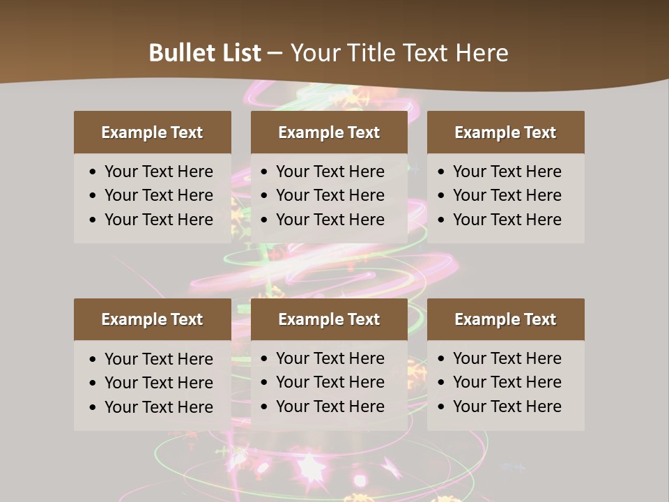 Merry Graphic Shine PowerPoint Template