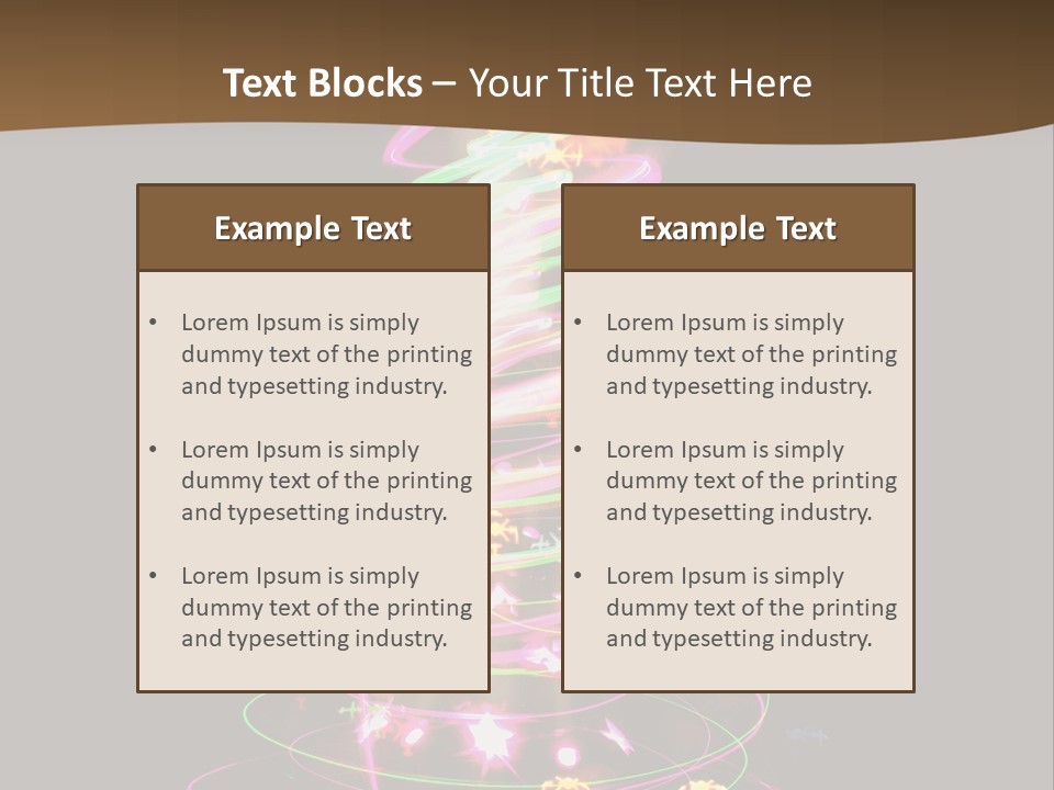Merry Graphic Shine PowerPoint Template