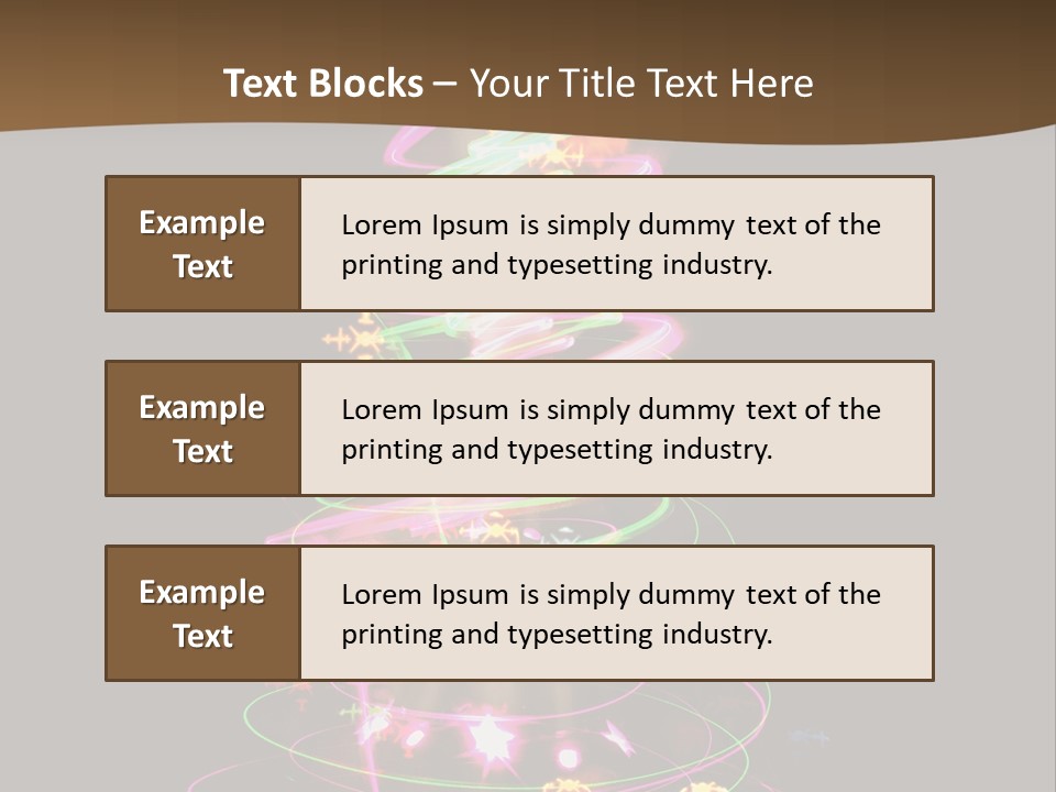 Merry Graphic Shine PowerPoint Template