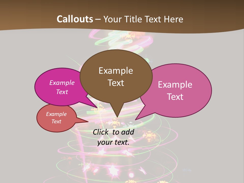 Merry Graphic Shine PowerPoint Template
