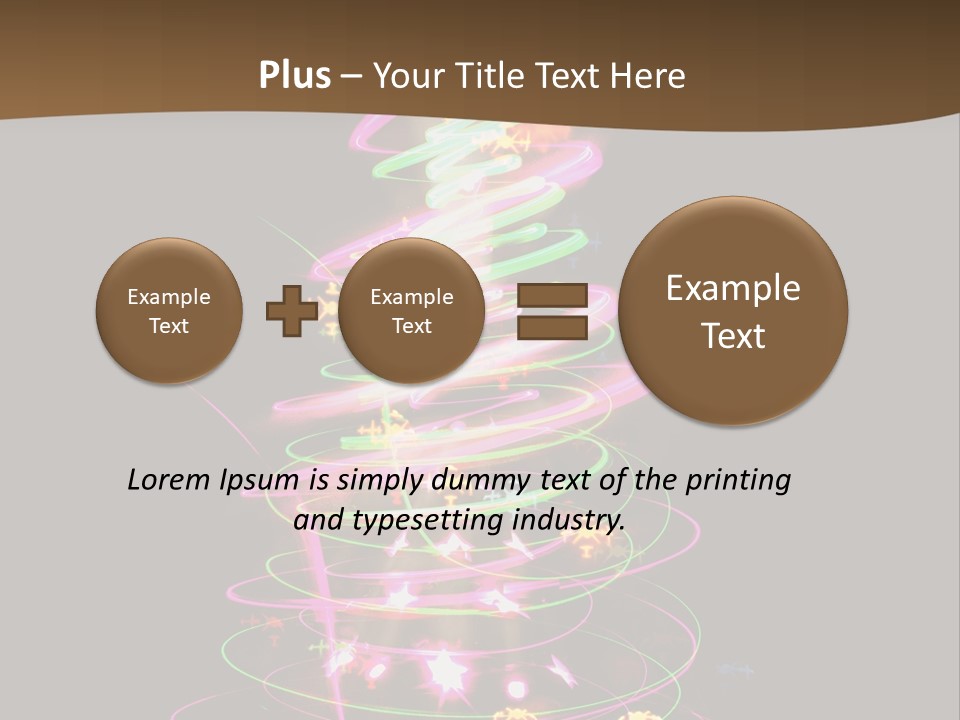 Merry Graphic Shine PowerPoint Template
