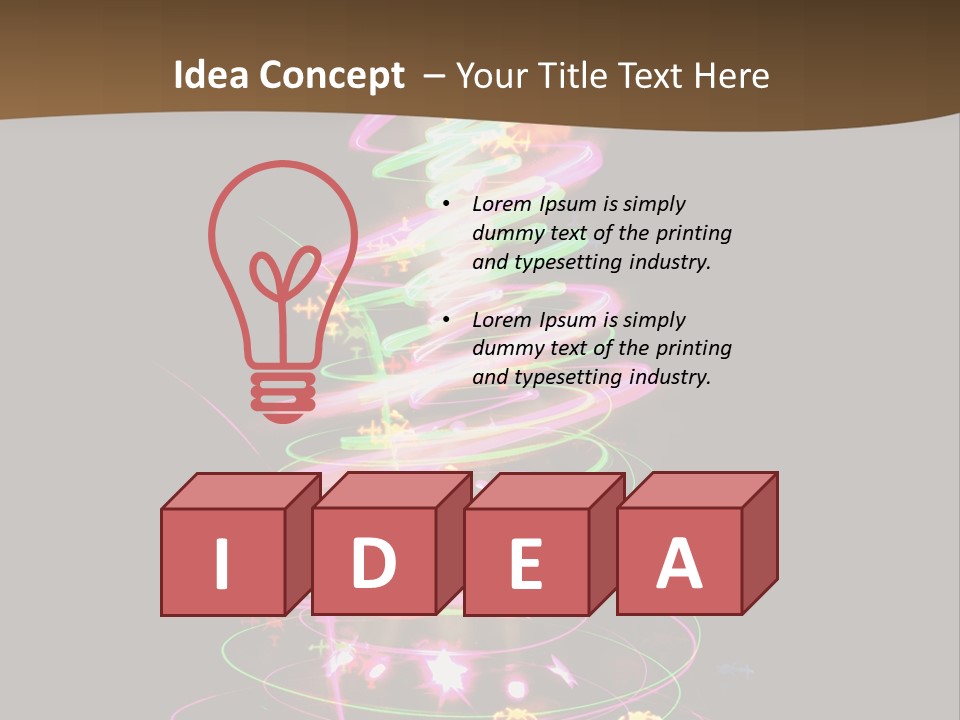 Merry Graphic Shine PowerPoint Template