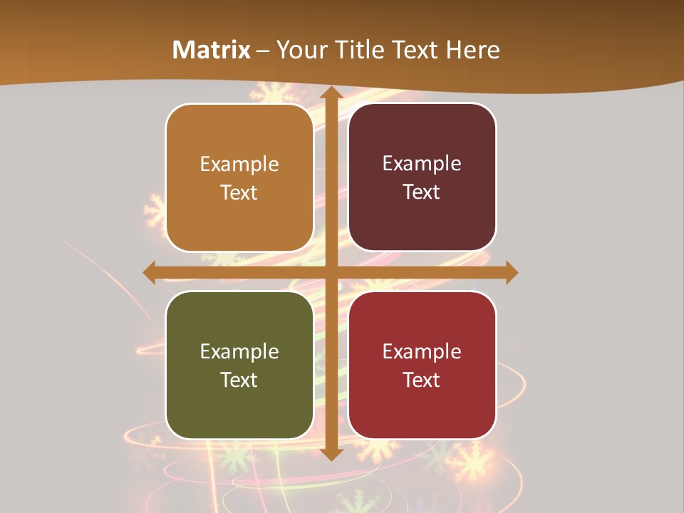 Design Illustration Xmas PowerPoint Template