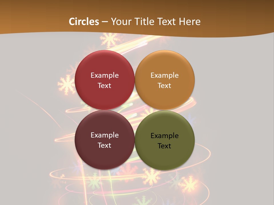 Design Illustration Xmas PowerPoint Template