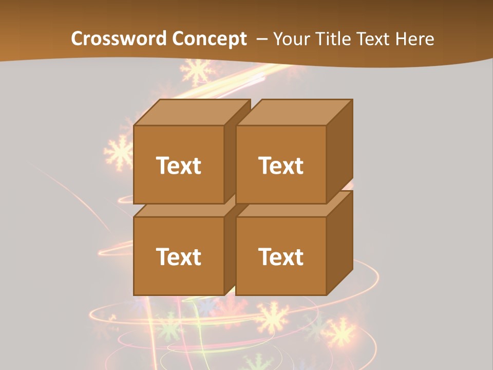 Design Illustration Xmas PowerPoint Template