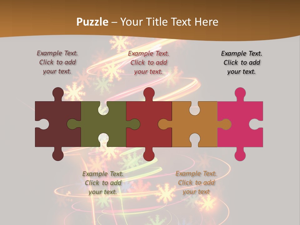 Design Illustration Xmas PowerPoint Template