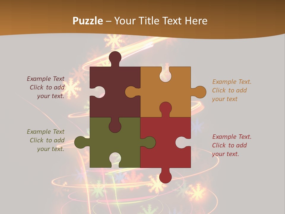 Design Illustration Xmas PowerPoint Template