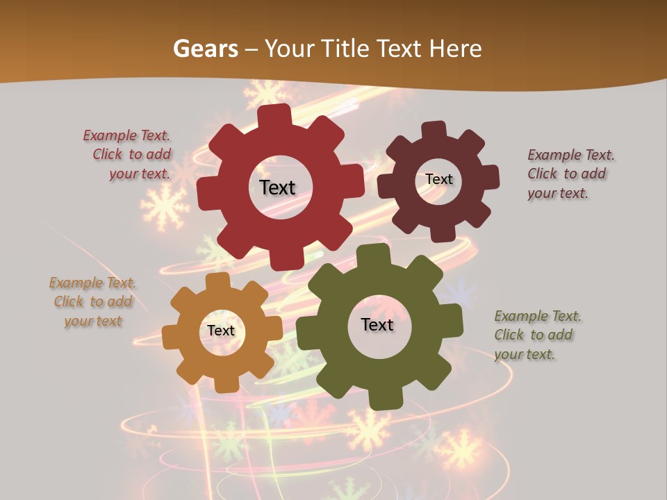 Design Illustration Xmas PowerPoint Template