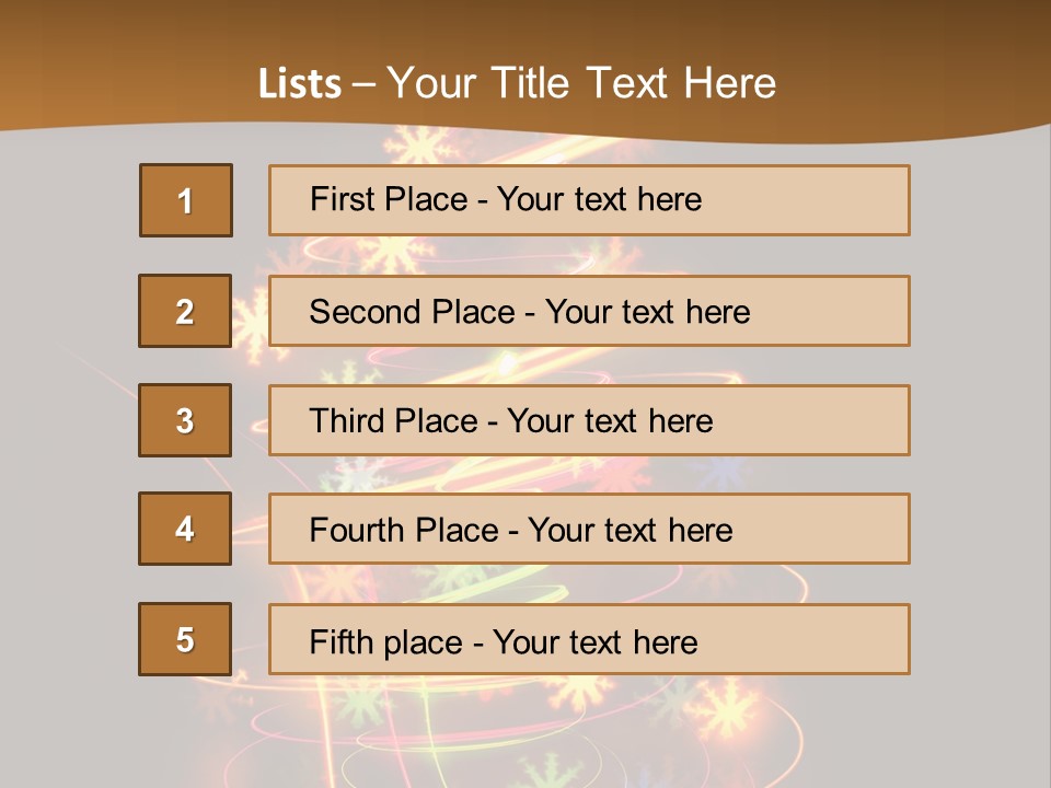 Design Illustration Xmas PowerPoint Template