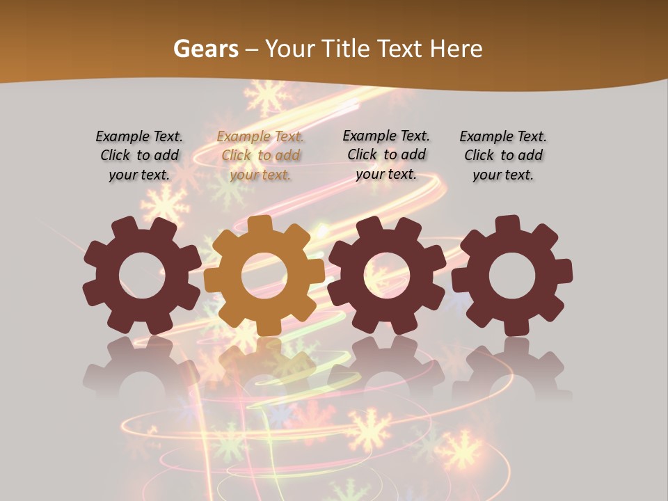 Design Illustration Xmas PowerPoint Template