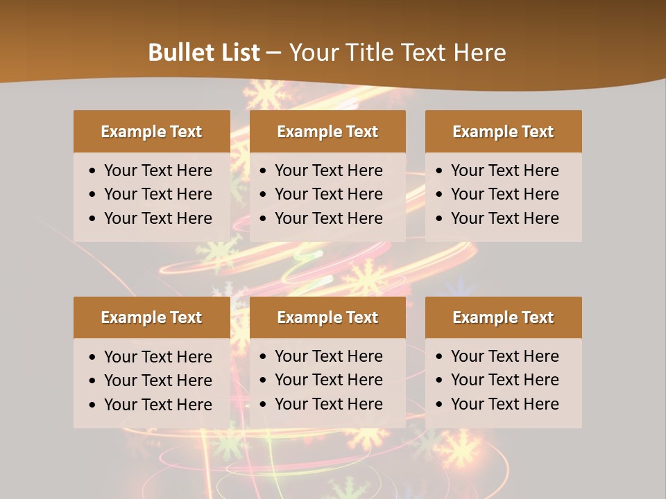 Design Illustration Xmas PowerPoint Template