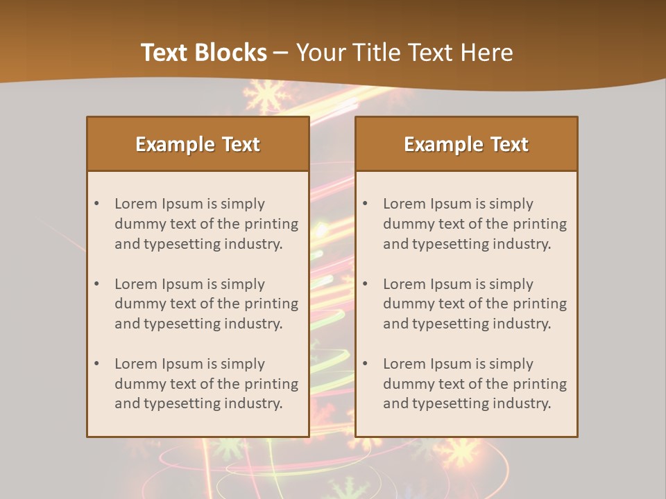 Design Illustration Xmas PowerPoint Template