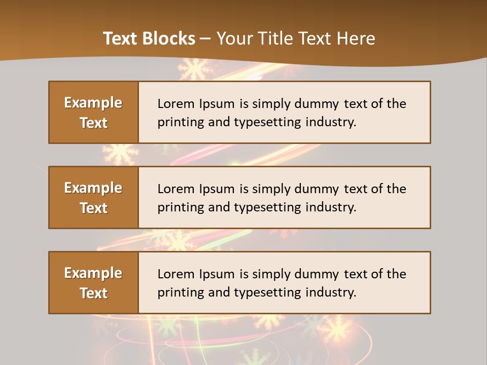 Design Illustration Xmas PowerPoint Template