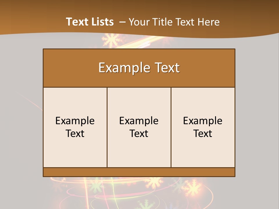 Design Illustration Xmas PowerPoint Template