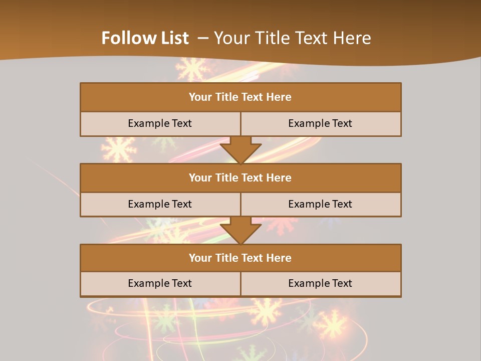 Design Illustration Xmas PowerPoint Template