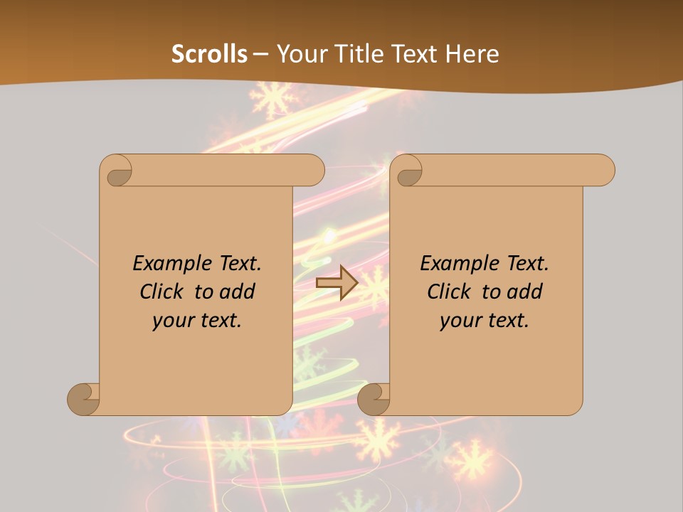 Design Illustration Xmas PowerPoint Template