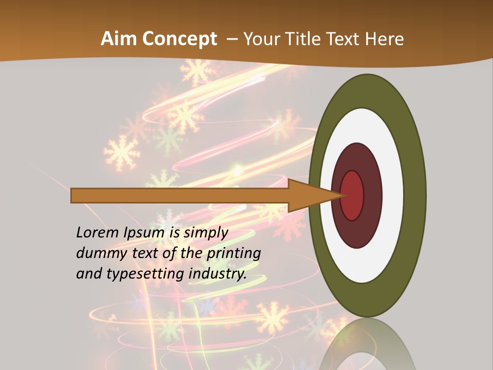Design Illustration Xmas PowerPoint Template