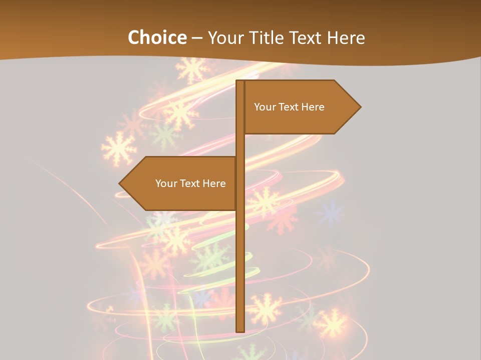 Design Illustration Xmas PowerPoint Template