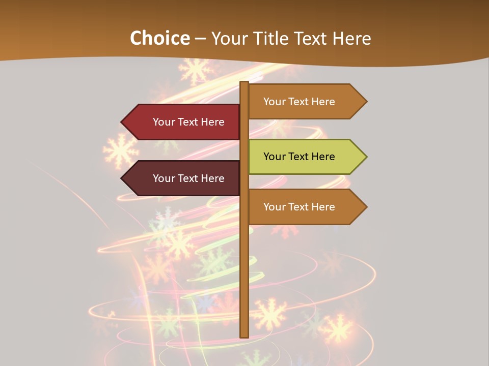 Design Illustration Xmas PowerPoint Template
