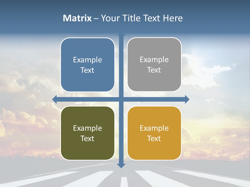 Pattern Rough Pedestrian PowerPoint Template