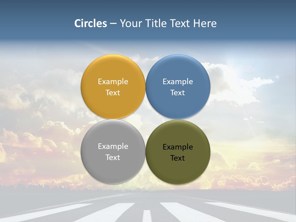 Pattern Rough Pedestrian PowerPoint Template