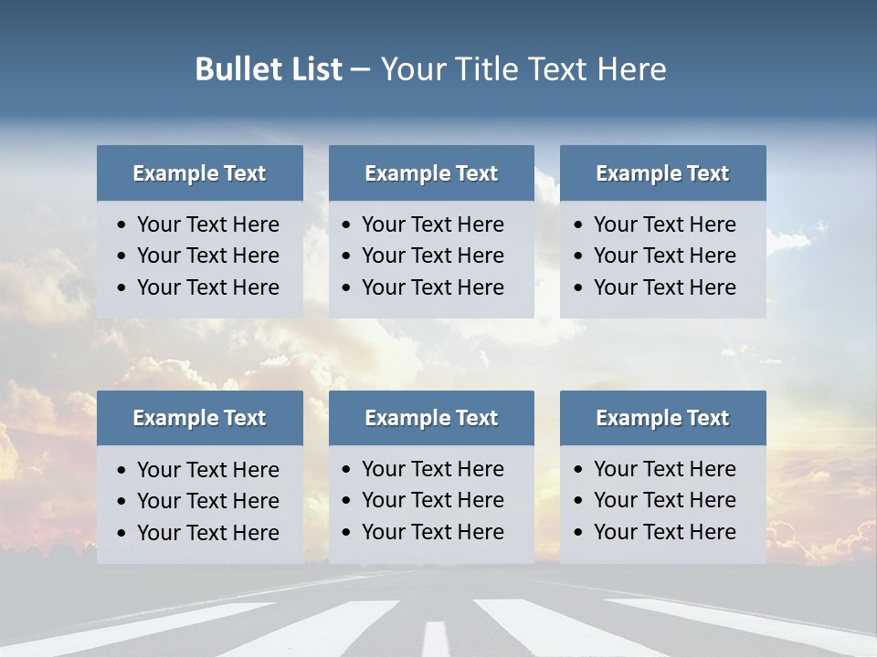 Pattern Rough Pedestrian PowerPoint Template