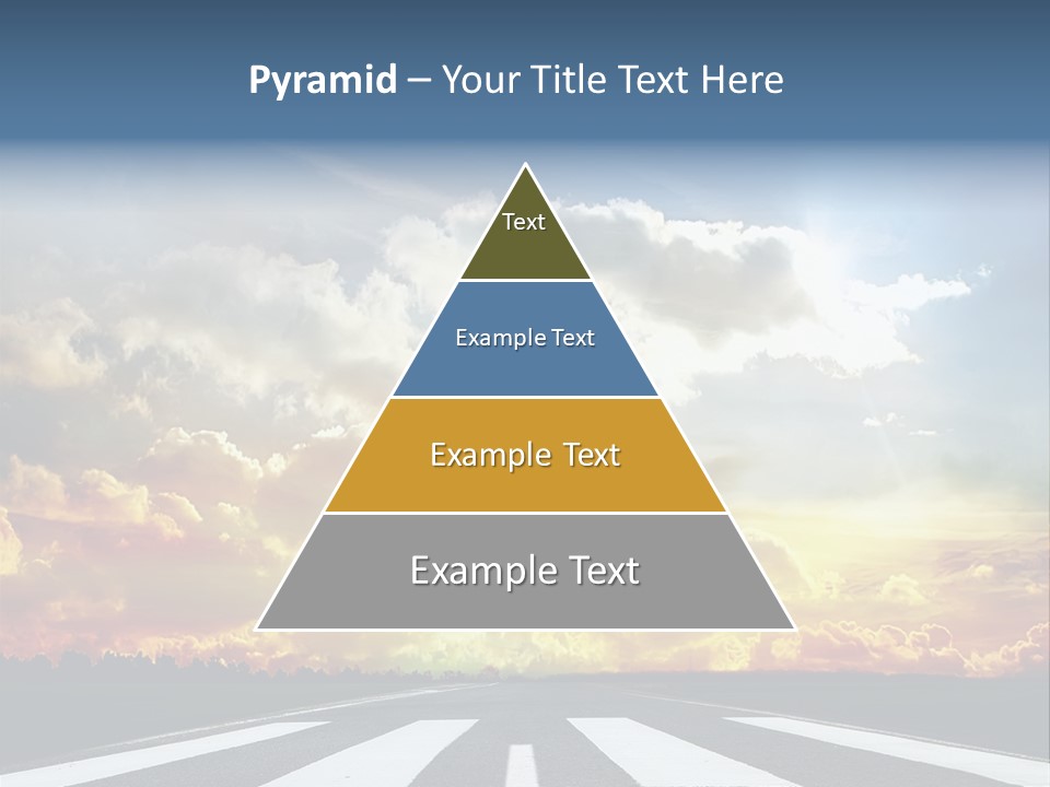 Pattern Rough Pedestrian PowerPoint Template