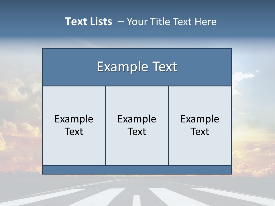 Pattern Rough Pedestrian PowerPoint Template