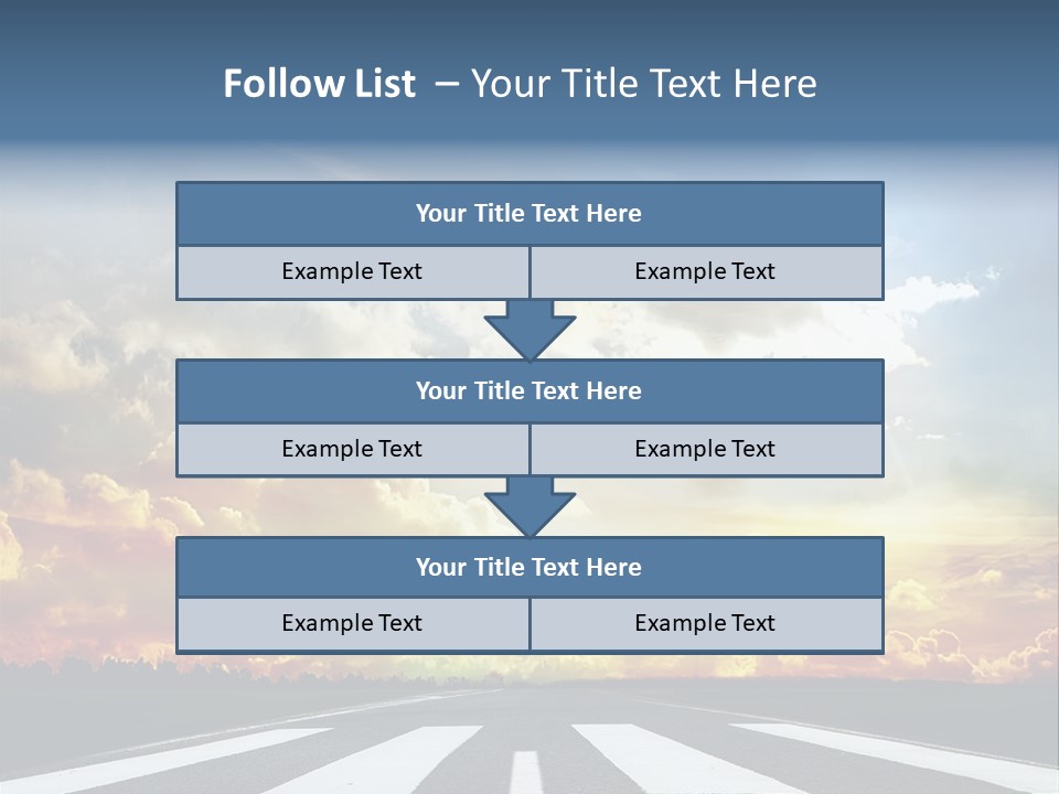 Pattern Rough Pedestrian PowerPoint Template