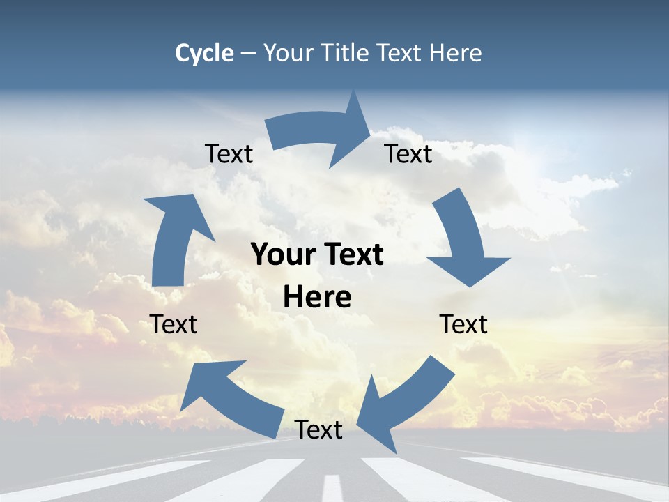 Pattern Rough Pedestrian PowerPoint Template