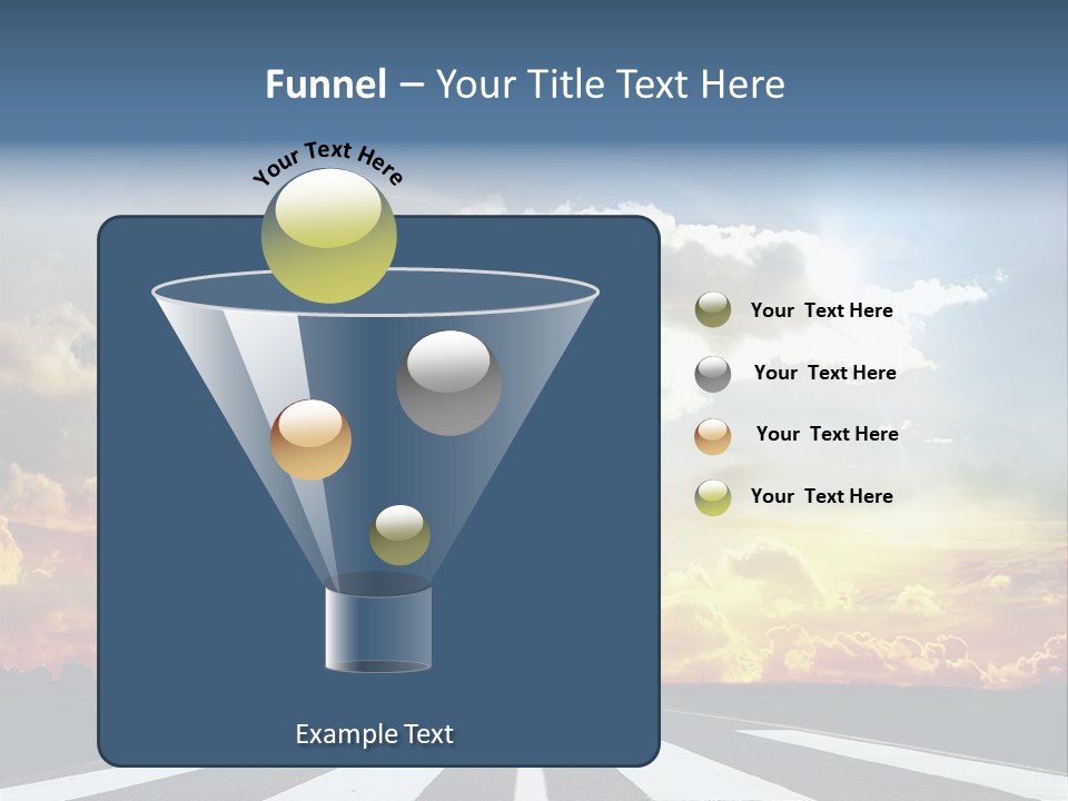 Pattern Rough Pedestrian PowerPoint Template