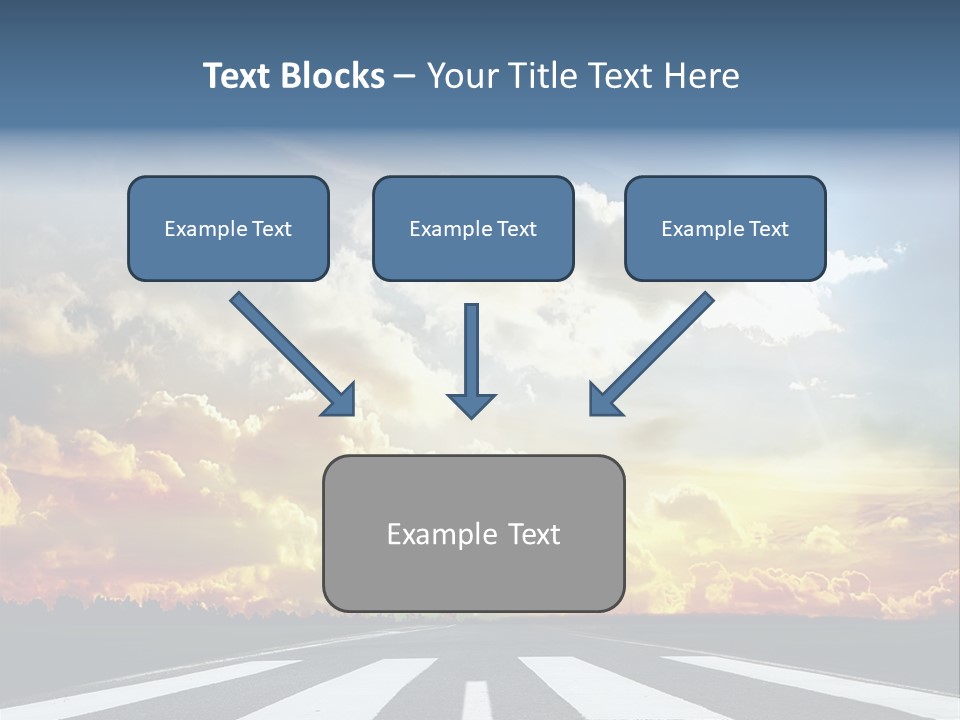 Pattern Rough Pedestrian PowerPoint Template