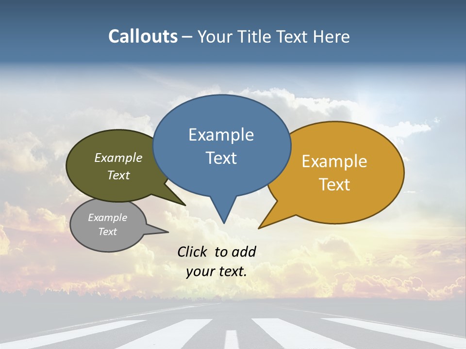 Pattern Rough Pedestrian PowerPoint Template