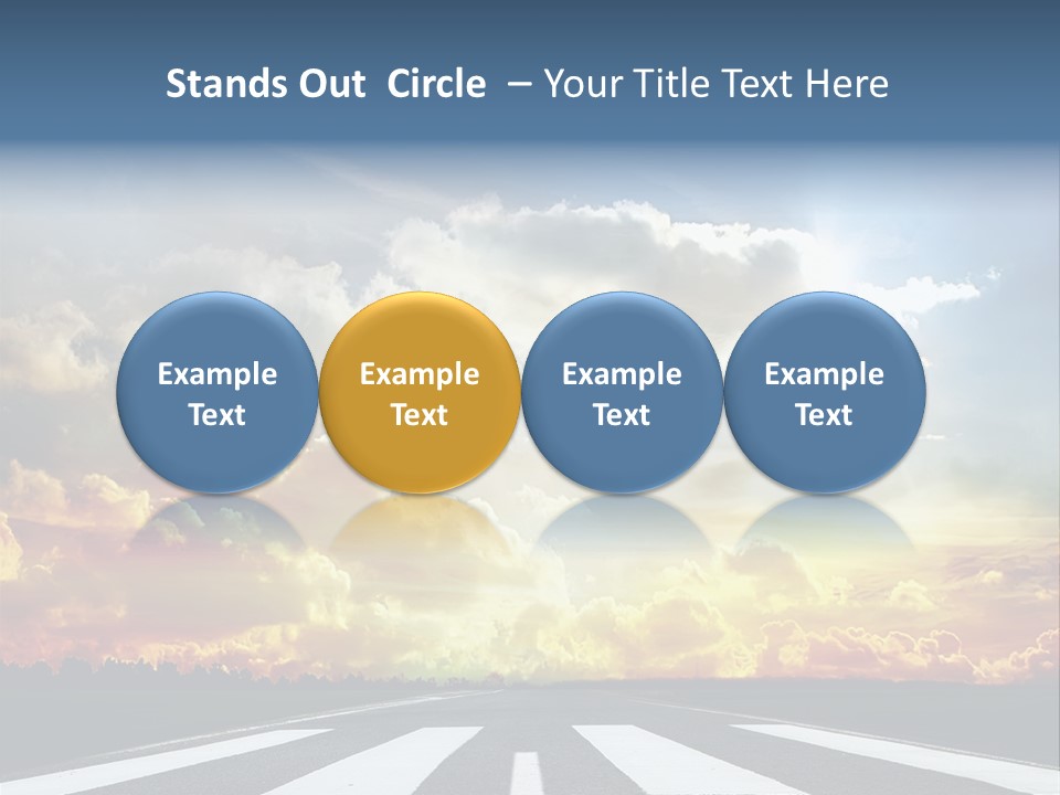 Pattern Rough Pedestrian PowerPoint Template