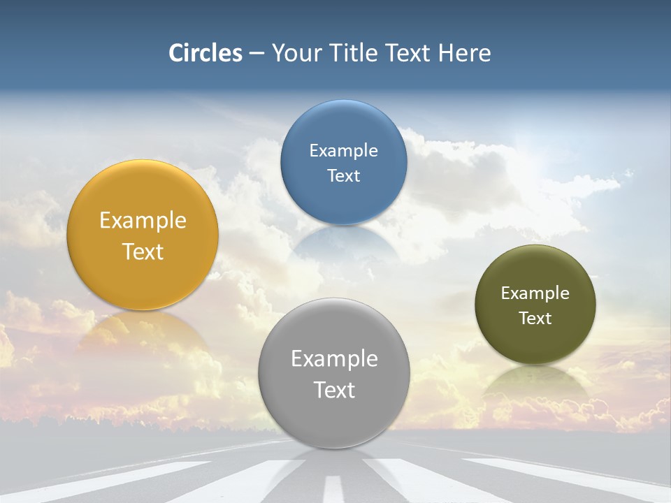 Pattern Rough Pedestrian PowerPoint Template