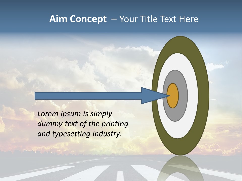 Pattern Rough Pedestrian PowerPoint Template