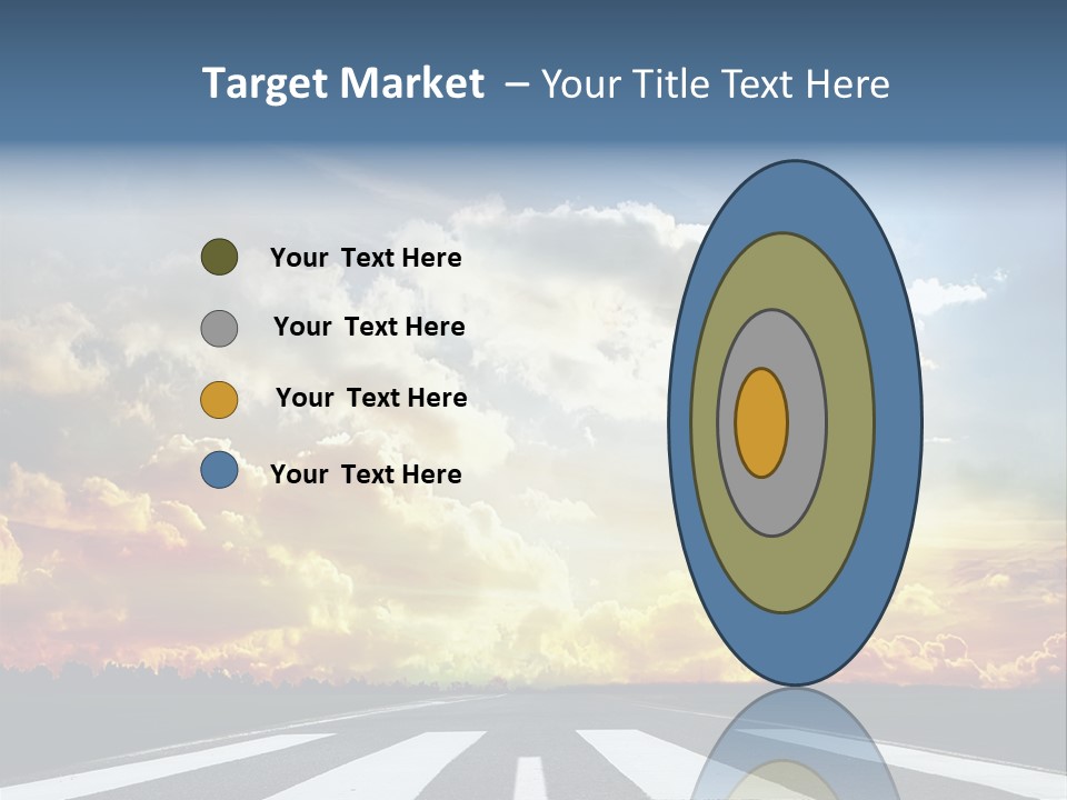 Pattern Rough Pedestrian PowerPoint Template