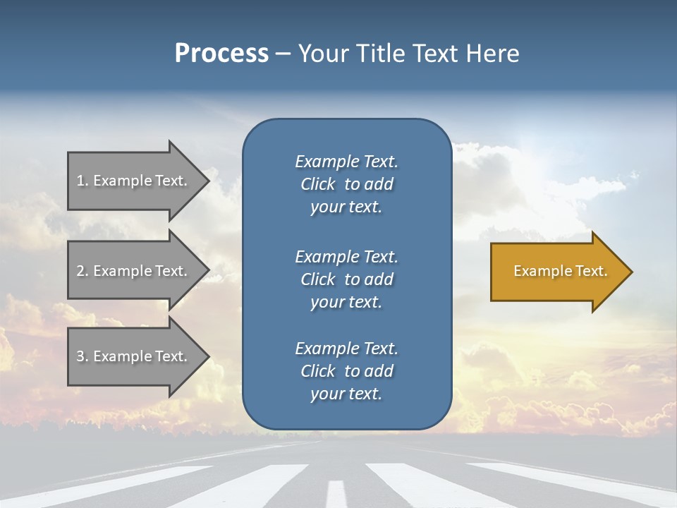 Pattern Rough Pedestrian PowerPoint Template