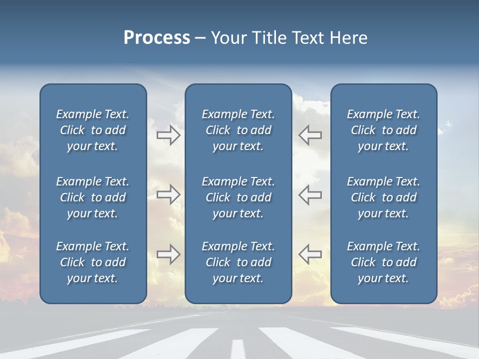 Pattern Rough Pedestrian PowerPoint Template