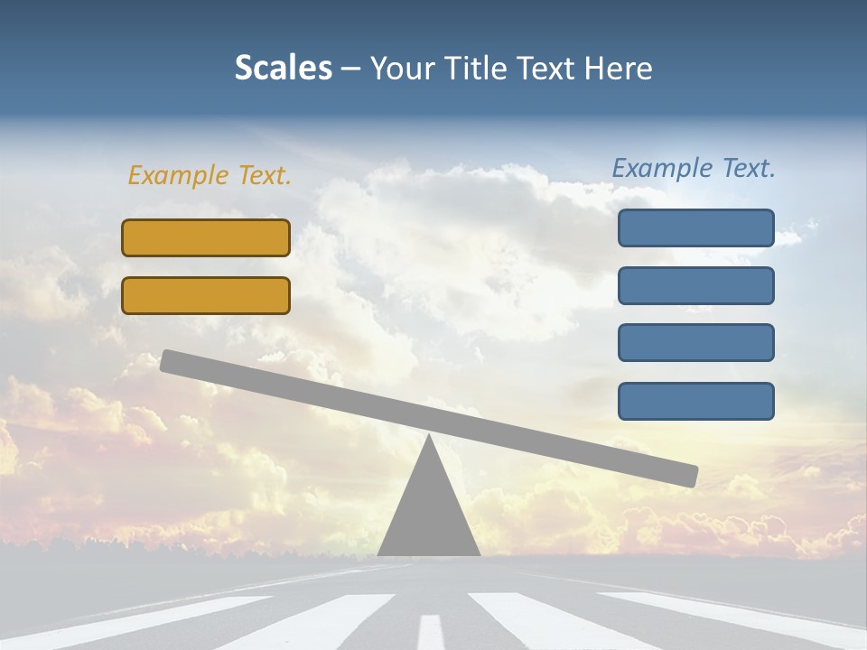 Pattern Rough Pedestrian PowerPoint Template