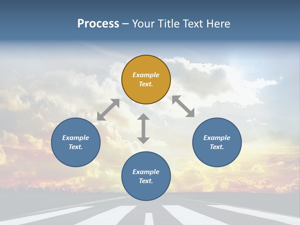 Pattern Rough Pedestrian PowerPoint Template