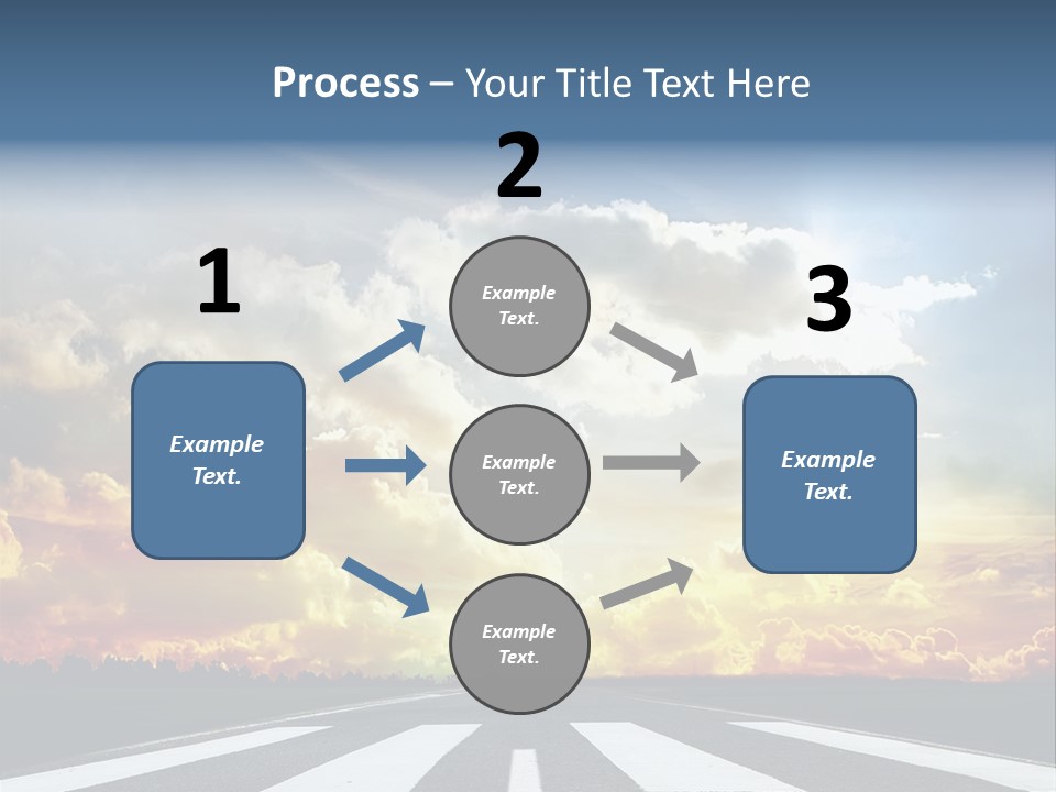 Pattern Rough Pedestrian PowerPoint Template