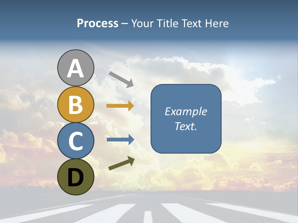 Pattern Rough Pedestrian PowerPoint Template