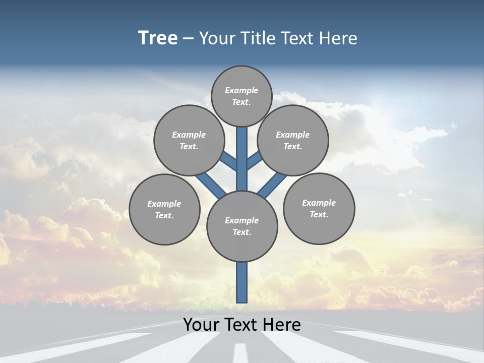 Pattern Rough Pedestrian PowerPoint Template