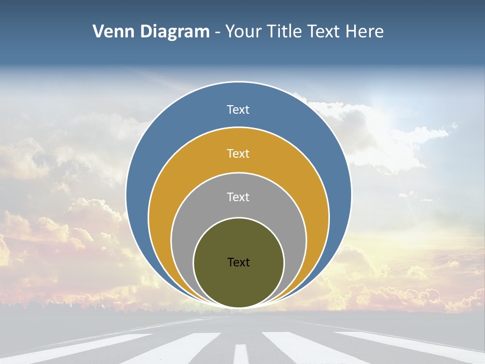 Pattern Rough Pedestrian PowerPoint Template