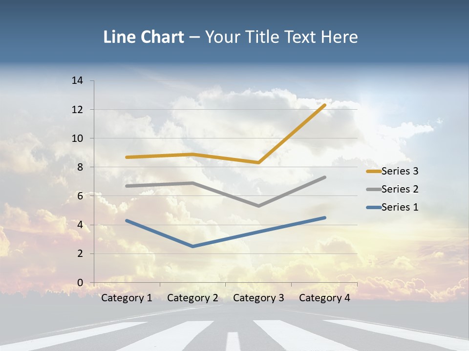 Pattern Rough Pedestrian PowerPoint Template