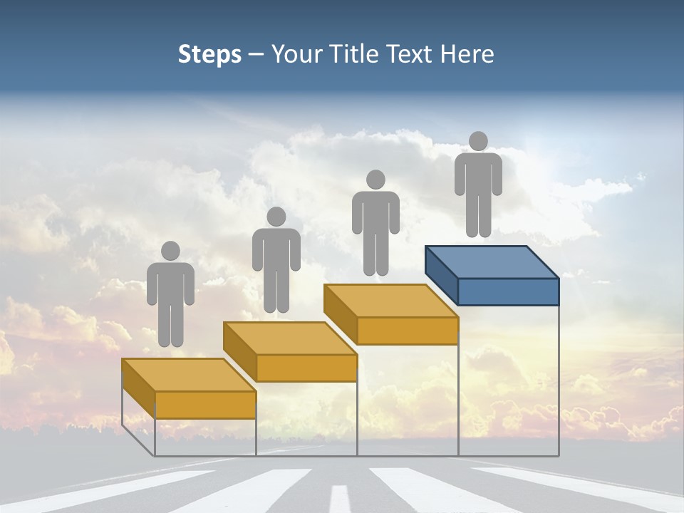 Pattern Rough Pedestrian PowerPoint Template